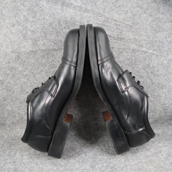 George Shoes Mens 12 Derby Oxford Classic Dress Work Formal Black Leather main image 11